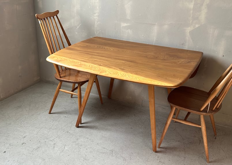 アーコール ダイニングテーブル ERCOL レクタングル ドロップリーフテーブル アーコール ERCOL レクタングル ドロップリーフ ダイニング