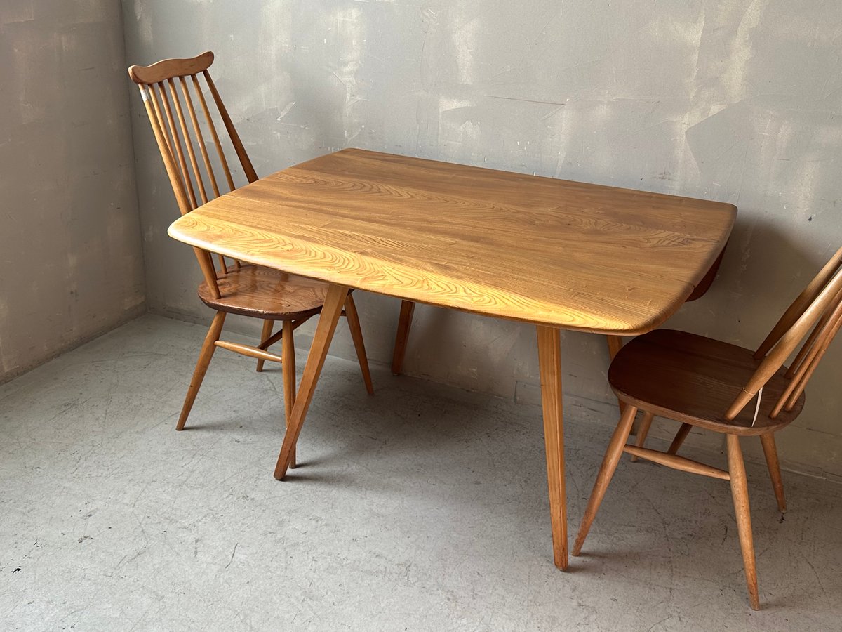 ERCOL アーコール ドロップリーフテーブル S-2312-49 ERCOL アーコール ドロップリーフテーブル S-2312-49