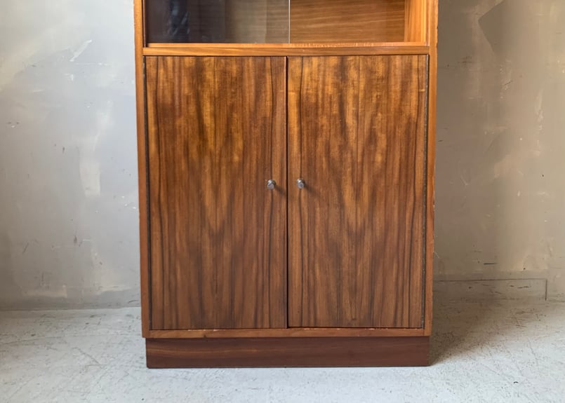 Morris of Glasgow イギリス ヴィンテージ チーク ビューロー