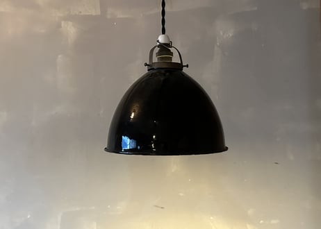 ホーローランプシェード（Black）　S-800