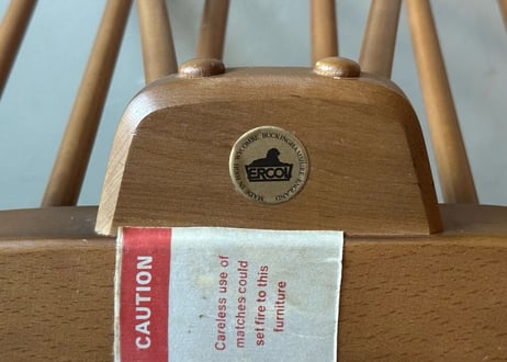 ERCOL アーコール　ダークイージーチェア　S-765