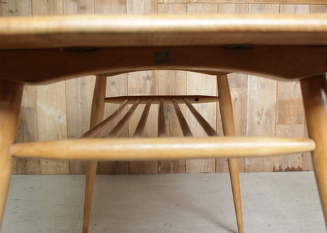 ✶ERCOL アーコール ブレックファーストテーブル（天板再塗装）　S-21