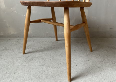 ERCOL アーコール クエーカーチェア(無着色・ワックス仕上げ・背もたれ短め)　S-754