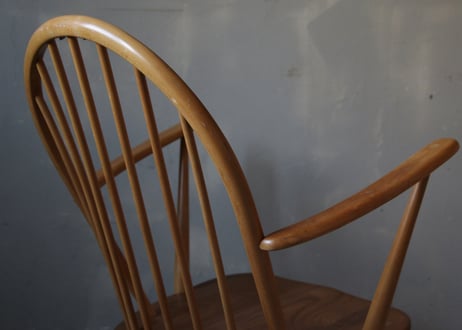 ✶ ERCOL アーコール　グランドマザーチェア　S-353