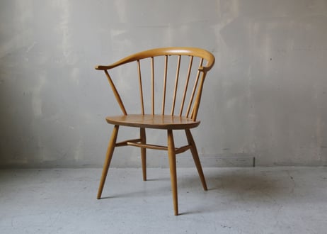 ✶ ERCOL アーコール　スモーカーズ(カウホーン)チェア　S-339