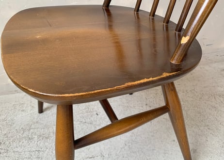 ERCOL アーコール　クエーカーチェア　ダーク　S-2312-53