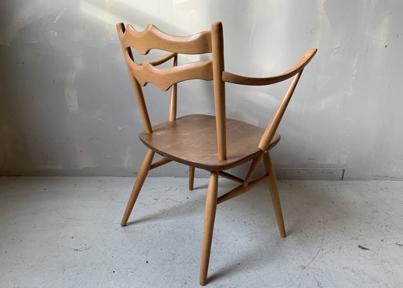 ERCOL アーコール ラダーバック アームチェア 椅子 -46-
