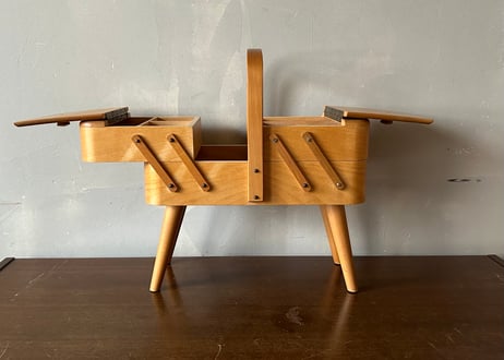 木製ソーイングボックス　S-2407-35