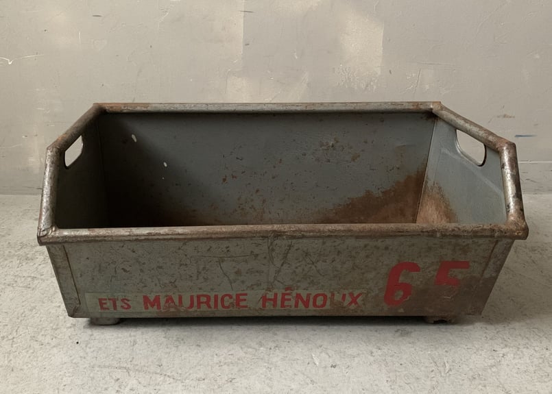 スチールスタッキングコンテナ 6セット S‐772 | mumokuteki antique&