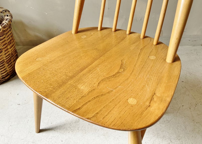 ERCOL  アーコール　ゴールドスミスチェア　オールドビンテージ アーコールのゴールドスミスチェア（カスタード色）(ear-1-a