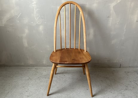 ERCOL アーコール クエーカーチェア(無着色・ワックス仕上げ・背もたれ短め)　S-754