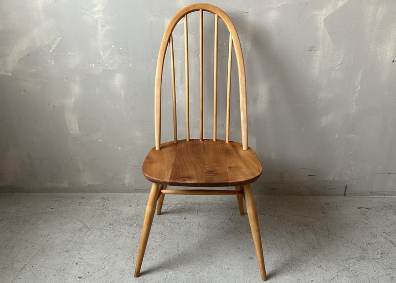 ERCOL アーコール クエーカーチェア(無着色・ワックス仕上げ・背もたれ