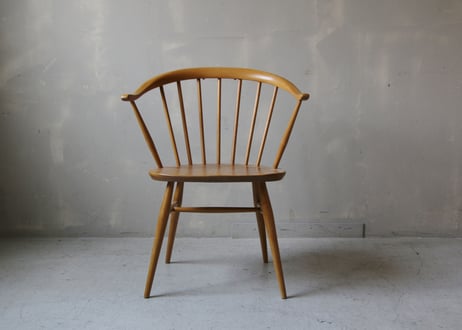 ✶ ERCOL アーコール　スモーカーズ(カウホーン)チェア　S-339