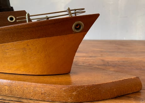1930's~1950’s　ボート型テーブルランプ（帆なし）　S‐2402-21