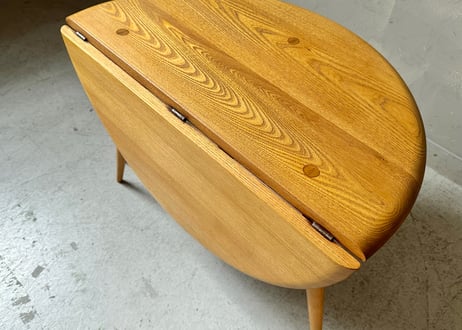 ERCOL　アーコール　ハーフムーンテーブル  S-2311-1