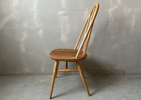 ERCOL アーコール クエーカーチェア(無着色・ワックス仕上げ・背もたれ短め)　S-754