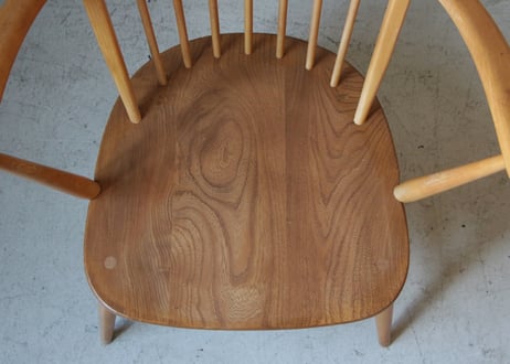 ✶ ERCOL アーコール　グランドマザーチェア　S-353