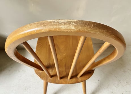 ✶ ERCOL アーコール フープバックチェア（フルメンテナンス）　S-308