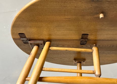 ERCOL　アーコール　ハーフムーンテーブル  S-2311-1