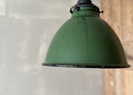ホーローランプシェード（Green）　S-791②