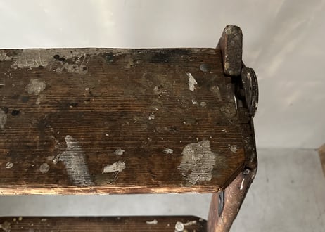 Wood Step Ladder 木製脚立　S-803