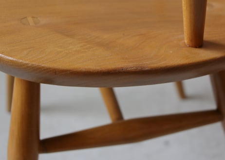 ✶ ERCOL アーコール　スモーカーズ(カウホーン)チェア　S-339
