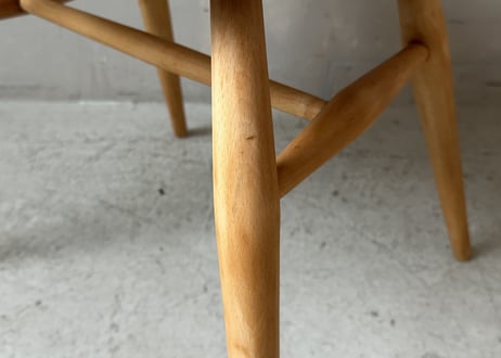 ERCOL アーコール クエーカーチェア(無着色・ワックス仕上げ・背もたれ短め)　S-754