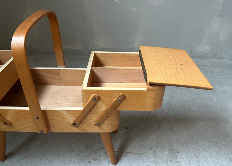 木製ソーイングボックス S-2407-35 | mumokuteki antique&repair