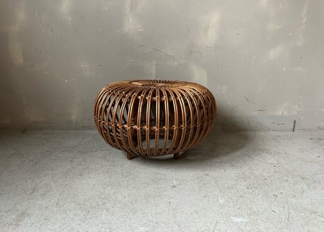 ラタン オットマン スツール　S-2411-25