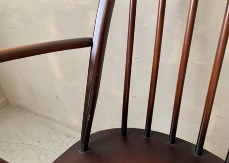 ERCOL アーコール　クエーカーアームチェア　ダーク　S-2312-52