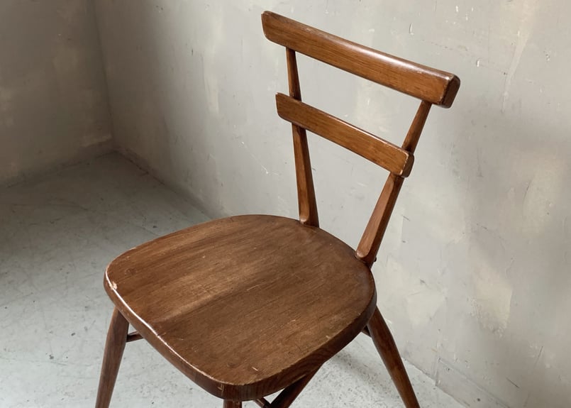 ERCOL アーコール ダブルバックスタッキングチェア(グリーン