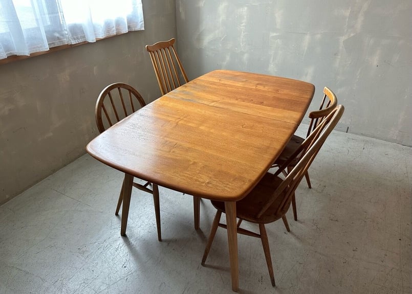 ERCOL アーコール スライドEXテーブル S-653 | mumokuteki antiq ERCOL アーコール スライドEXテーブル S-653 | mumokuteki antiq