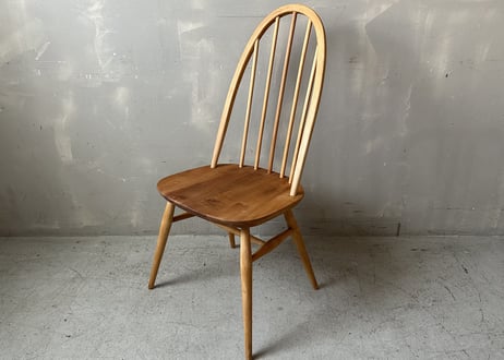 ERCOL アーコール クエーカーチェア(無着色・ワックス仕上げ・背もたれ短め)　S-754