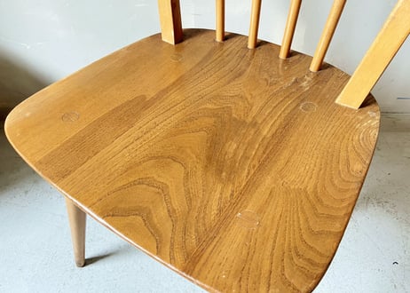 ✶ ERCOL アーコール フープバックチェア（フルメンテナンス）　S-308