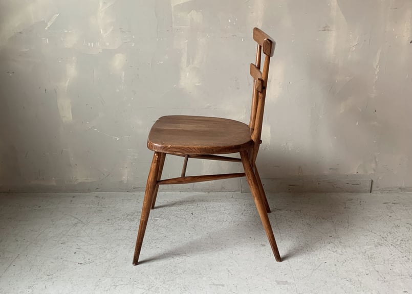 ERCOL アーコール ダブルバックスタッキングチェア(グリーンドット) S 