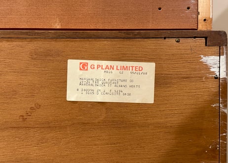G-plan ジープラン　Frescoキッチンキャビネット S-2403-05