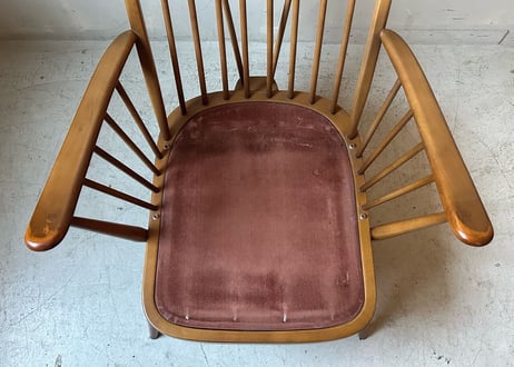 ERCOL アーコール　ダークイージーチェア　S-765