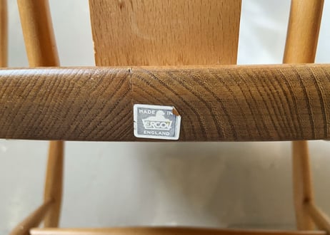 ✶ ERCOL アーコール チェアメーカーズチェア　S-439
