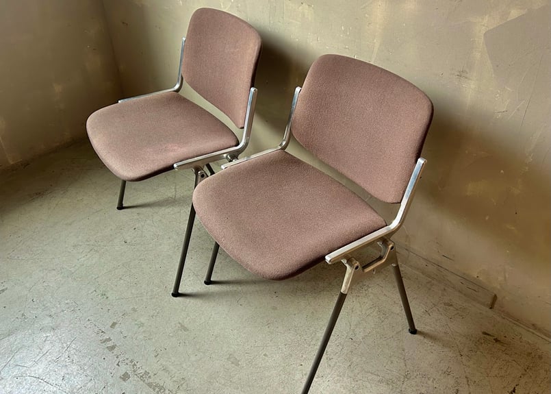 イタリア製 ヴィンテージチェア カステリ スタッキング チェア