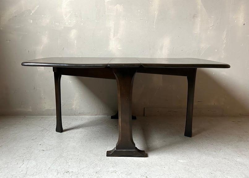 ERCOL アーコール ドロップリーフコーヒーテーブル（ダーク） S