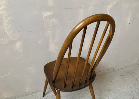 ERCOL アーコール　クエーカーチェア　ダーク　S-2312-53