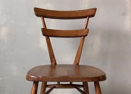 ERCOL アーコール　ダブルバックスタッキングチェア(グリーンドット)　S-528