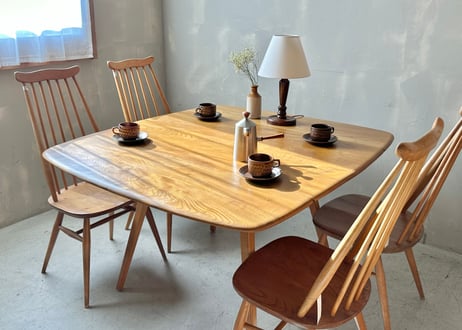 ERCOL　アーコール　ドロップリーフテーブル S-2312-49