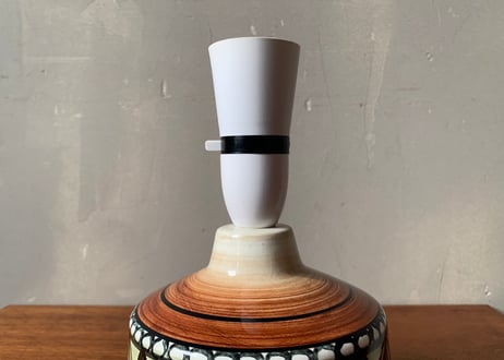 ヴィンテージ 陶器 テーブルランプ　S-2401-46