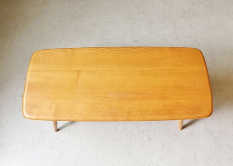 ✶ ERCOL アーコール　ラック付きコーヒーテーブル　S-307