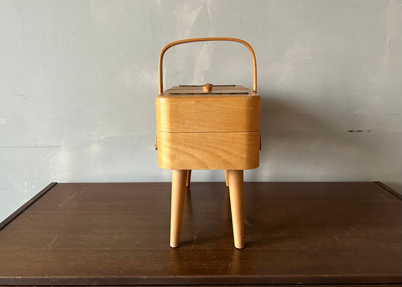 木製ソーイングボックス S-2407-35 | mumokuteki antique&repair