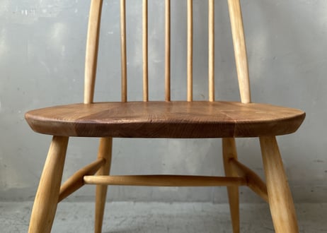 ERCOL アーコール クエーカーチェア(無着色・ワックス仕上げ・背もたれ短め)　S-754
