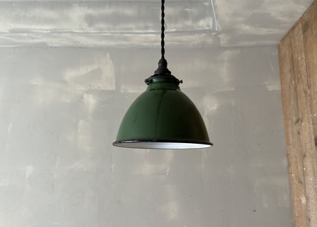 ホーローランプシェード（Green）　S-791②