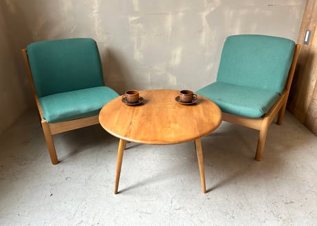 ERCOL　ラウンドコーヒーテーブル　S-2501-01