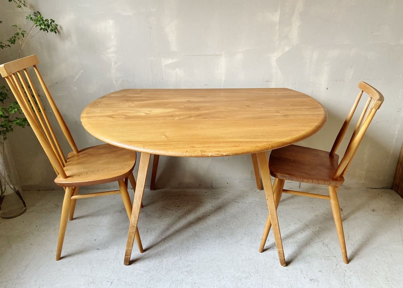 ERCOL  model 393 テーブル Mid Century Ercol Model 393 Table / Desk - 3007f – Mustard